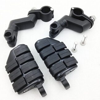 XHT(BC)- Highway Clamps 1" Large Foot Pegs For YAMAHA V-STAR Roadstar KAWASAKI VULCAN