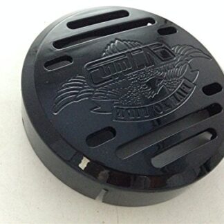 XHT(BC)- Horn Cover For Kawasaki Vulcan 800 Yamaha Vstar 650 1100 Classic Silverado Black