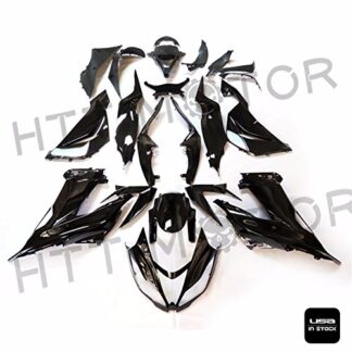 XHT(BC)- INJECTION FAIRING KIT FOR KAWASAKI 2013-2017 ZX-6R ZX 636 GLOSSY BLACK