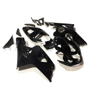 XHT(BC)- Injection Gloss Black Fairing Kit Fit for 2004-2005 Suzuki GSXR 600 750 ABS