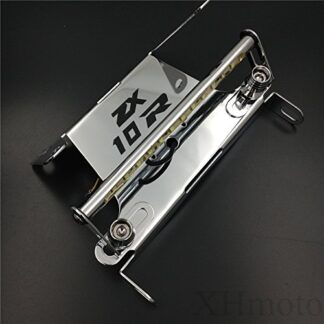 XHT(BC)- LED light Fender Eliminator Tidy Tail"ZX10" Logo Fit For 2004-2006 Kawasaki Ninja Zx10R Zx-10R Chrome