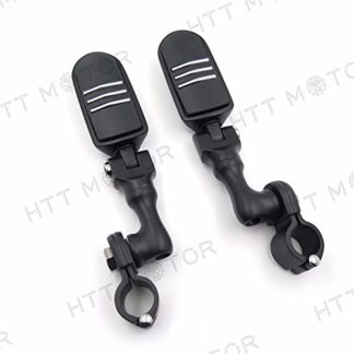 XHT(BC)- Lightning Short Angle Adjustable FootPeg For Triumph Rocket 1" 25mm Black