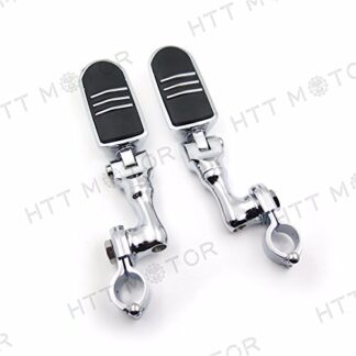 XHT(BC)- Lightning Short Angle Adjustable FootPeg For Triumph Rocket 1" 25mm Chrome