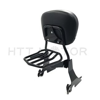 XHT(BC)- Low Sissy Bar Backrest & Luggage Rack For Harley Sportster XL 883 1200 2004-2017
