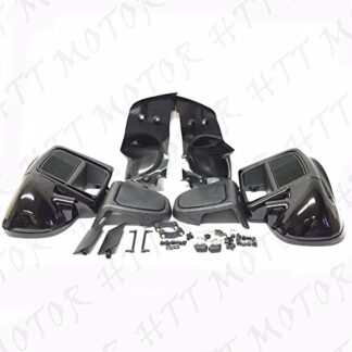 XHT(BC)- Lower Vented Leg Fairing Glove Box For Harley Touring Street Glide Ultra 2014-17