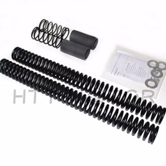 XHT(BC)- Lowering 49mm Front Fork Springs Kit Harley Dyna FXD/WG 06-17 16 15 14 13 12 11