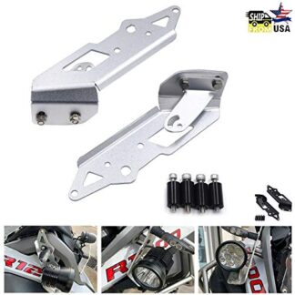 XHT(BC) MT-GZSP-GS1-004-SR Left and Right Spot Light Bracket Compatible with BMW R1200GS LC 2013-2018 ADV 2014-2018 [P/N: GZSP-GS1-004]