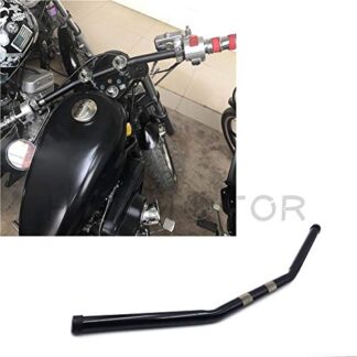 XHT(BC) MT-TGHD-HB003-BK 1" Diameter Drag Bar Handlebar Iron For Harley XL Sportster 883 1200 VTX Shadow