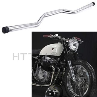 XHT(BC) MT-TGHD-HB004-CD 1" Chrome Tracker Bars Handlebars Dimpled for Harley Dyna Sportster