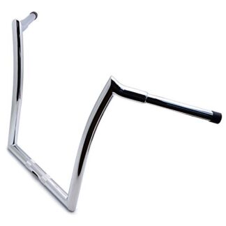 XHT(BC) MT-TGHD-HB011-II-CD Chrome 14" Bagger Monkey Ape Hanger HandleBar 1.25" For 2015-2019 Road Glide FLTRX/S (1.25" Clamp Area Diameter)