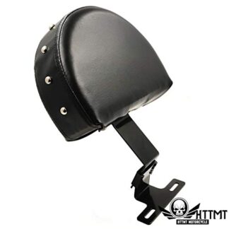 XHT(BC) MT-TGHD-SBB044-I-BK Driver Backrest Easy ON/OFF Studded For Harley 1993-2006 Heritage Softail Black