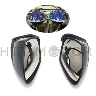 XHT(BC) MT-YAM-BOAT-M12-L+R-BK For Yamaha PWC WaveRunner LH & RH Mirror Set 2005-2009 VX 110 Deluxe/Cruiser