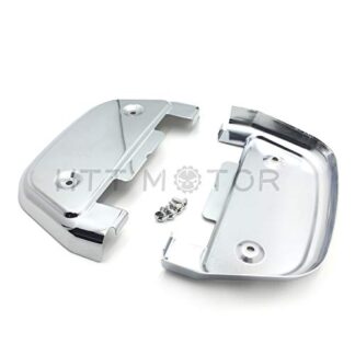 XHT(BC)-MT216-115-CD2 Chrome Passenger Footboard Covers For Harley Street Bob/Road Glide/Street Glide