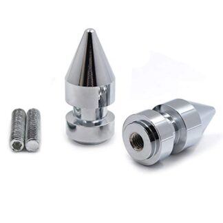 XHT(BC) MT221-008A-CD Chrome Spike Swingarm Spools 8mm Thread For CBR 1000RR 2004-2011