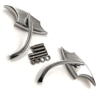 XHT(BC) MT252-019A-CD Universal Rearview Mirror 8mm 10mm Motorcycle CNC For BMW Kawasaki Yamaha