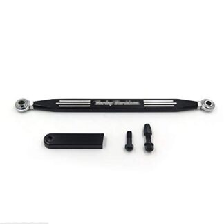 XHT(BC) MT288-012-BK Black Gear Shift Linkage For Harley Road King 1994-2015 Softail 86-15 Trike