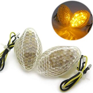 XHT(BC) MT303-006-WSK XHT(BC) Clear LED Rear Turn Signal Light For 03-12 CBR 600RR/ 04-10 CBR 1000RR…