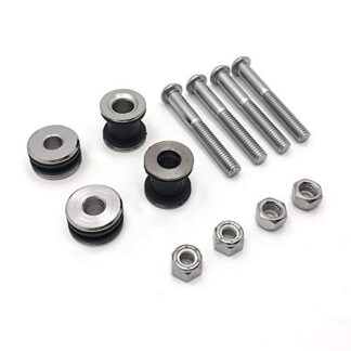 XHT(BC) MT503-P-RAW Docking Hardware Kit Fits For Harley H-D Sportster XL Detachable Sissy Bar 2004-2019