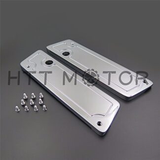 XHT(BC)-Metal Chrome Saddlebag Latch Covers for Harley Hard Touring Bags New