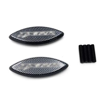 XHT(BC)-Mirror Block Off Base For 2000-2006 Kawasaki Ninja Zx-12R Zx12R Carbon Style