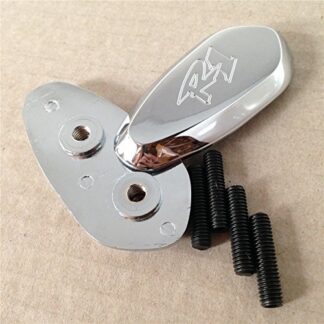 XHT(BC)- Mirror Block Off Base Plates For 2000-2008 Yamaha R1 Yzf-R1 Yzfr1 Chrome