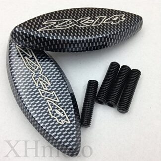 XHT(BC)- Mirror Block Off For 2006-2009 Kawasaki Ninja Zx-14 Zx14 R Zx-14R Zx1400 Carbon