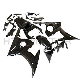 XHT(BC)- Molded ABS Gloss BLACK Bodywork Fairing kit for YAMAHA YZF R6 2003-2004 2005 NEW