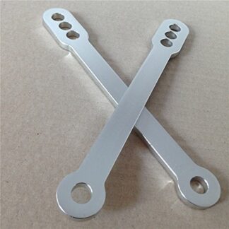 XHT(BC)- Motorcycle Bike Silver Lowering Links For Kawasaki Zx6R Zzr600 Zx9R Zx12R 6R 9R