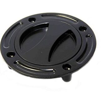 XHT(BC)- Motorcycle Black Keyless Gas Cap Twist Off Fuel Tank Cap For 1997-2003 Suzuki GSX-R 600/1996-2003 GSX-R 750/2001-2002 GSX-R 1000/1999-2007 Suzuki Hayabusa/SV 650/ TLR 1001R