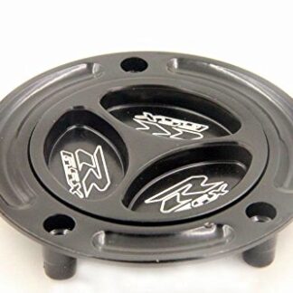 XHT(BC)- Motorcycle Black Keyless Gas Cap Twist Off Fuel Tank Cap For 2008-2012 Suzuki Hayabusa GSX1300R /2003-2008 Suzuki SV650 SV650S /2003-2008 Suzuki SV1000 SV1000S