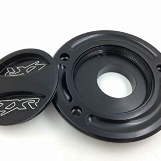 XHT(BC)- Motorcycle Black Keyless Gas Cap Twist Off Fuel Tank Cap For Kawasaki ZX-14R/ ZZR1200 /ZRX1200R /Z1000 /ZX-10R /ZX-9R /ZX-6RR /ZX-6R