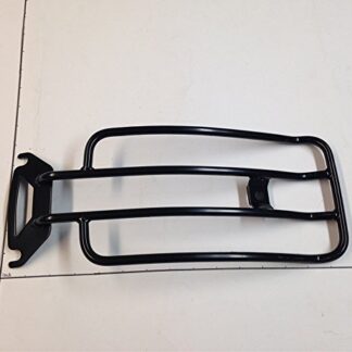 XHT(BC)- Motorcycle Black Steel Rear Shelf Fender Rack Plated Luggage Shelf For Harley Electra Glide Classic/Electra Glide Standard/Electra Glide Ultra Classic/Road Glide