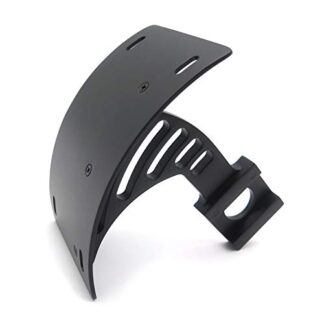 XHT(BC)- Motorcycle Black Vertical Curved Mount License Plate Bracket Tag Holder For Suzuki 2001-2010 GSX-R 600/2000-2010 GSX-R 750/2001-2008 Suzuki GSX-R 1000