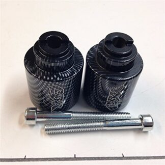 XHT(BC)- Motorcycle Carbon CBR Logo Bar Ends Super Blackbird CBR1100XX CBR 1000 RR 2004-2008 CBR 600RR 2003-2013 CBR 600 F1/F2/F3/F4/F4I 1987-2006 etc.