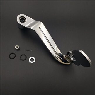 XHT(BC)- Motorcycle Chrome Airflow Rear Brake Lever Brake Pedal Foot Lever Fit 2014-later Touring Trike (Road King/Street Glide)