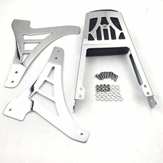 XHT(BC)- Motorcycle Chrome Backrest Sissy Bar With Leather Pad For 1995-2003 Harley Davidson Sportster 883 XL883 1200 XL1200