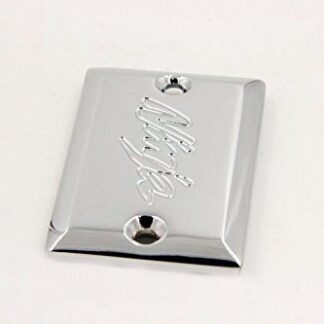 XHT(BC)- Motorcycle Chrome Brake Fluid Reservoir Cap Cover"Ninja" Engraved For Kawasaki Ninja 250 /Ninja 500/ Ninja 650R/ZX600D/ ZX600E /ZZR600/ ZX6 / ZX6R / ZX12R