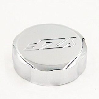 XHT(BC)- Motorcycle Chrome Brake Fluid Reservoir Cap Cover"YZF" Engraved For Yamaha 1999-2011 YZF R6 /2006-2011 YZF R6S/ 1998-2011 YZF R1 /1995-2008 YZF 600R