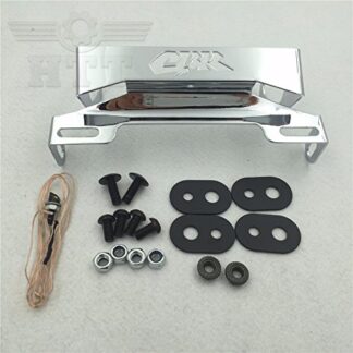 XHT(BC)- Motorcycle Chrome Fender Eliminator Tidy Tail License Plate Tag Bracket Holder"CBR" Logo For 2003-2006 CBR 600RR/ 2004-2007 CBR 1000RR