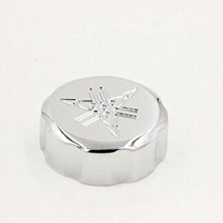 XHT(BC)- Motorcycle Chrome Fluid Reservoir Cap Cover"*" Engraved For 2003-2005 Yamaha YZF R6/2006-2008 Yamaha YZF R6S/2004-2008 Yamaha YZF R1