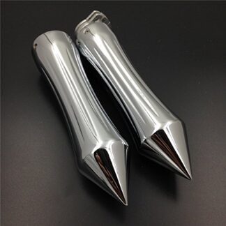 XHT(BC)- Motorcycle Chrome Hand Grips 7/8" 22 mm For CBR 600 F3 F4i 900 929 954 1000 RR (All Models and Years)