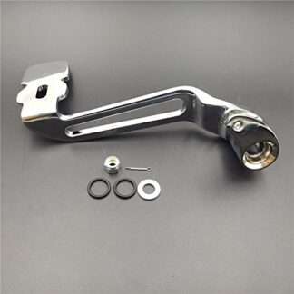 XHT(BC)- Motorcycle Chrome Hollow-out Rear Brake Lever Brake Pedal Foot Lever Fit 2014-later Touring Trike(Freewheeler/FLRT/FLHR)