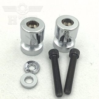 XHT(BC)- Motorcycle Chrome Swingarm Spools"Sun" Engraved Logo For Suzuki GSX 1300R Hayabusa /GSF1250S Bandit/GSX 1300BK B-King/GSX-R 1000/GSX-R 1100/GSX-R 600/GSX-R 750/RF600/R