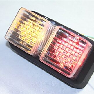 XHT(BC)- Motorcycle Clear Led Tail Light Brake Light with Integrated Turn Signals Indicators For 00-06 RC51 RVT1000R/00-01 VTR-SP1/02-05 VTR-SP2