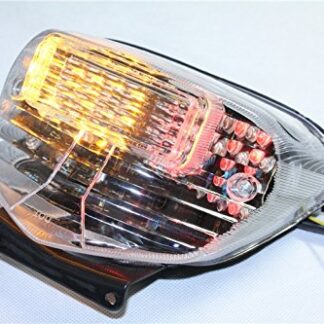 XHT(BC)- Motorcycle Clear Led Tail Light Brake Light with Integrated Turn Signals Indicators For Suzuki 2001-2003 GSX-R600/ 2000-2003 Suzuki GSX-R750/ 2001-2002 Suzuki GSXR 1000