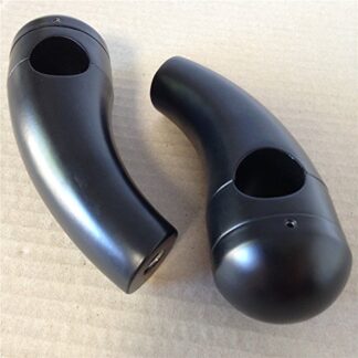 XHT(BC)- Motorcycle Custom Black 1" Handlebar 3.5" Risers Handlebar Risers For Harley Davidson Softail Heritage Classic Cruisers Choppers Metrics Victory