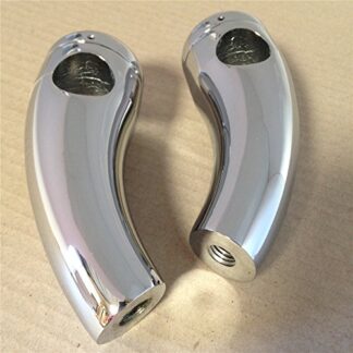 XHT(BC)- Motorcycle Custom Chrome 1" Handlebar 3.5" Risers Handlebar Risers For Harley Davidson Softail Heritage Classic Cruisers Choppers Metrics Victory