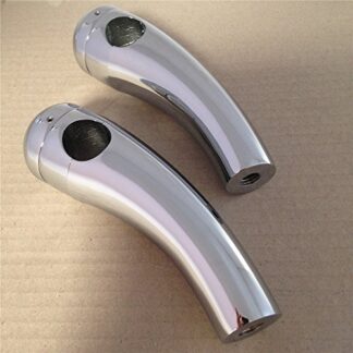 XHT(BC)- Motorcycle Custom Chrome 1" Handlebar 4.5" Risers Handlebar Risers For Harley Davidson Softail Heritage Yamaha V-Star 650 Silverado Road Star 1600/1700 Suzuki Kawasaki
