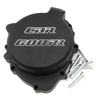 XHT(BC)- Motorcycle Engine Stator Cover"CBR 600RR" Logo For CBR 600RR 2003-2006 Black Left Side