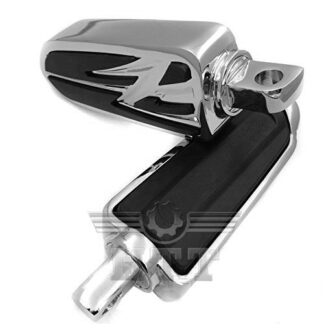 XHT(BC)- Motorcycle Foot pegs Footrest For Harley Electra Glide Road King FLHR 1994 CHROME